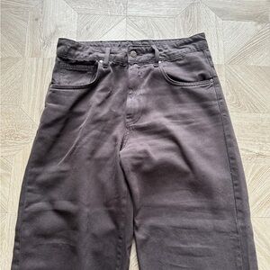 Dark Gray Casual Pants